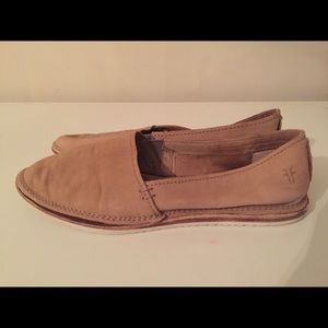 Frye leather flat